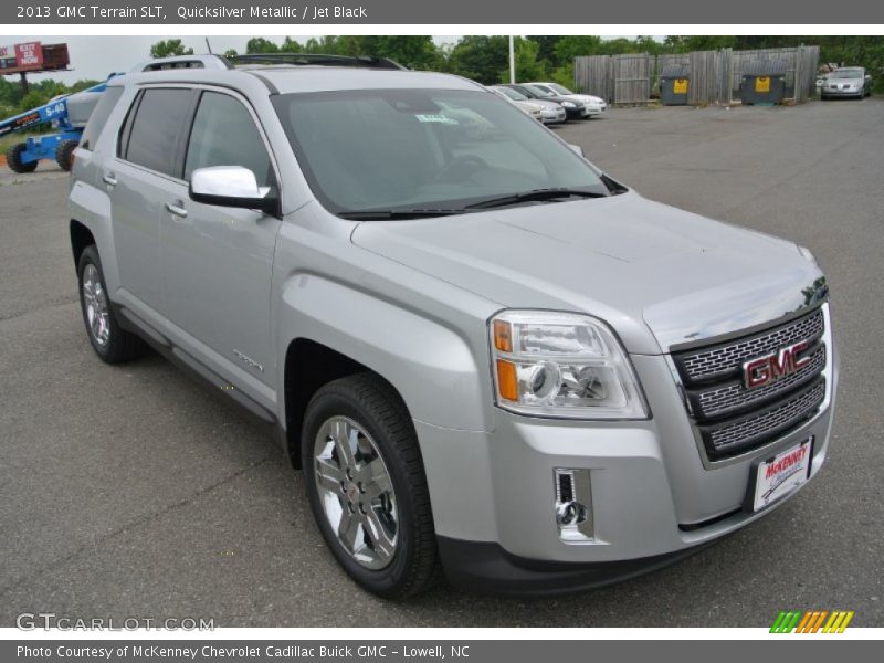 Quicksilver Metallic / Jet Black 2013 GMC Terrain SLT