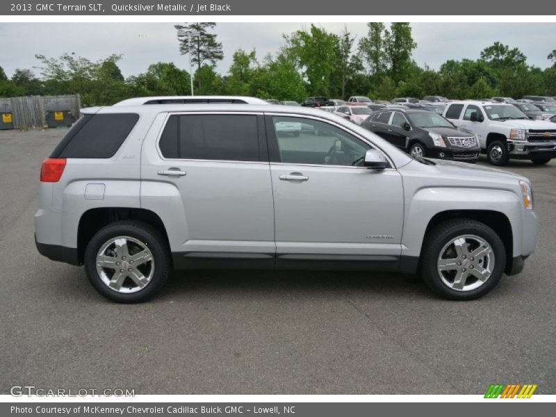 Quicksilver Metallic / Jet Black 2013 GMC Terrain SLT