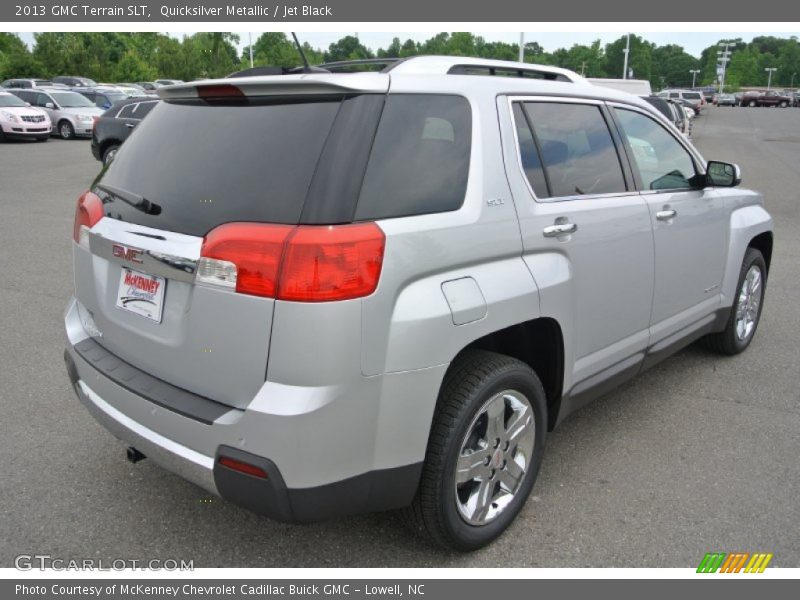 Quicksilver Metallic / Jet Black 2013 GMC Terrain SLT