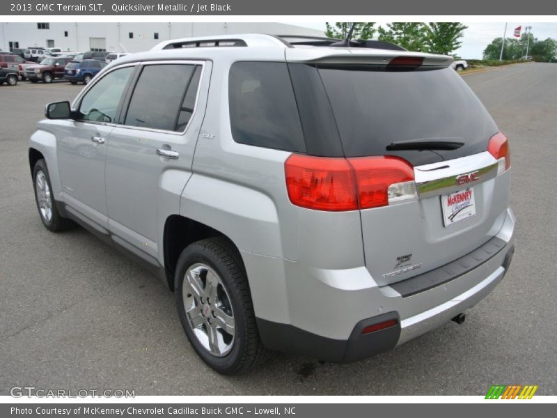 Quicksilver Metallic / Jet Black 2013 GMC Terrain SLT