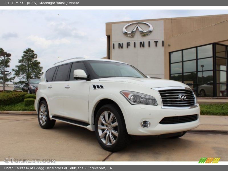 Front 3/4 View of 2013 QX 56