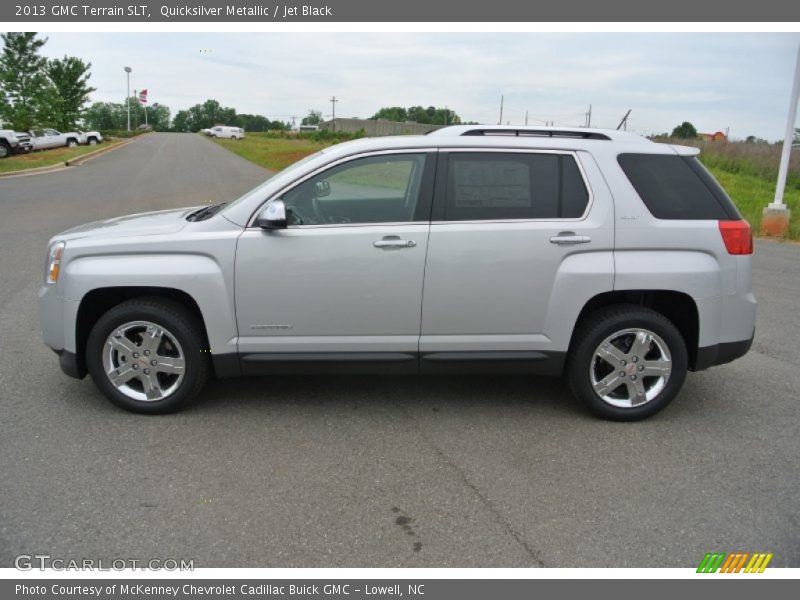 Quicksilver Metallic / Jet Black 2013 GMC Terrain SLT