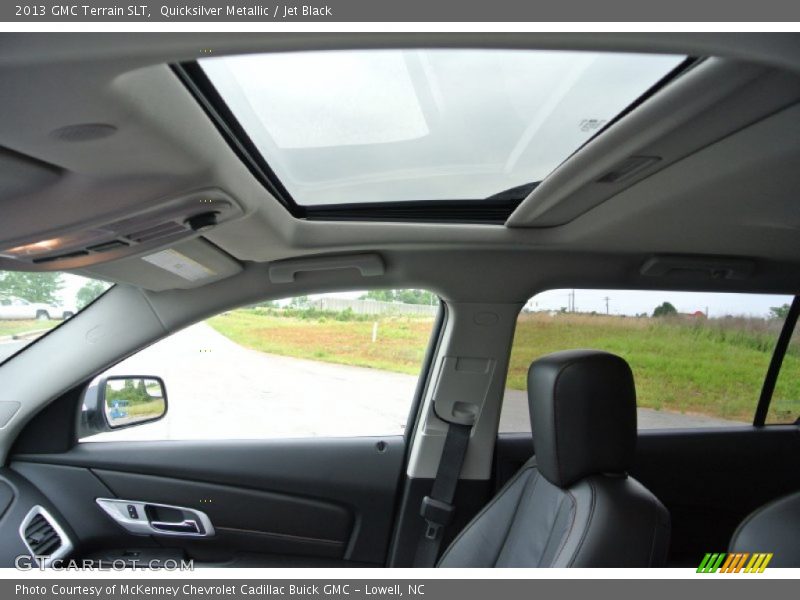 Quicksilver Metallic / Jet Black 2013 GMC Terrain SLT