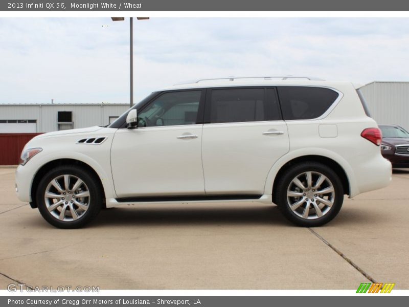  2013 QX 56 Moonlight White