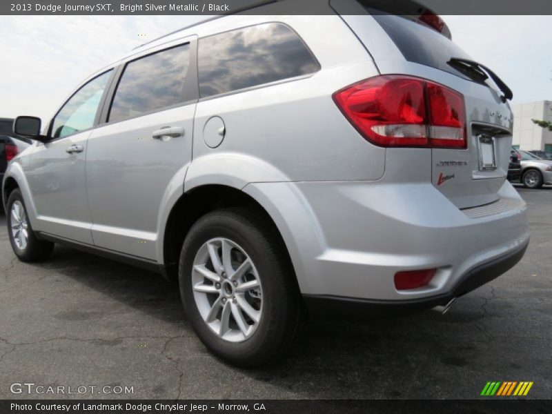 Bright Silver Metallic / Black 2013 Dodge Journey SXT