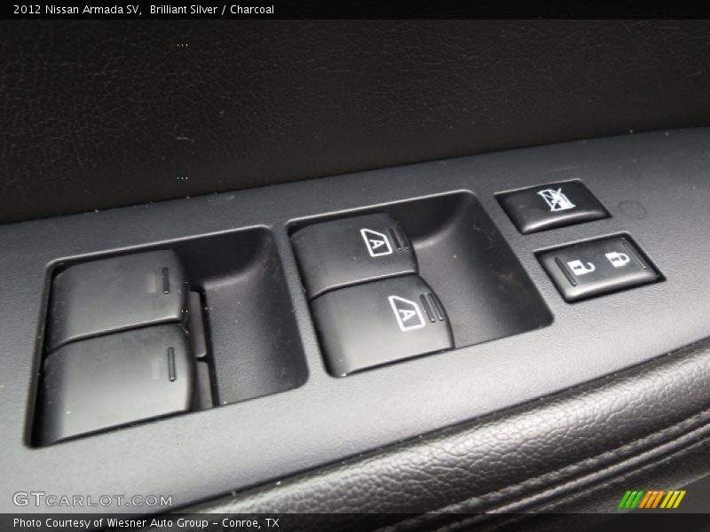 Brilliant Silver / Charcoal 2012 Nissan Armada SV