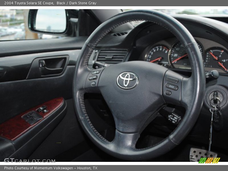 Black / Dark Stone Gray 2004 Toyota Solara SE Coupe