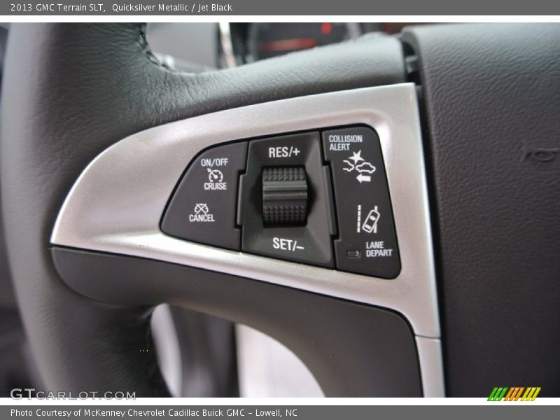 Quicksilver Metallic / Jet Black 2013 GMC Terrain SLT