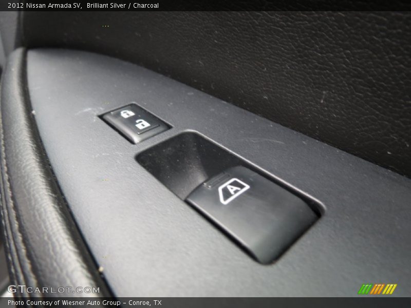 Brilliant Silver / Charcoal 2012 Nissan Armada SV