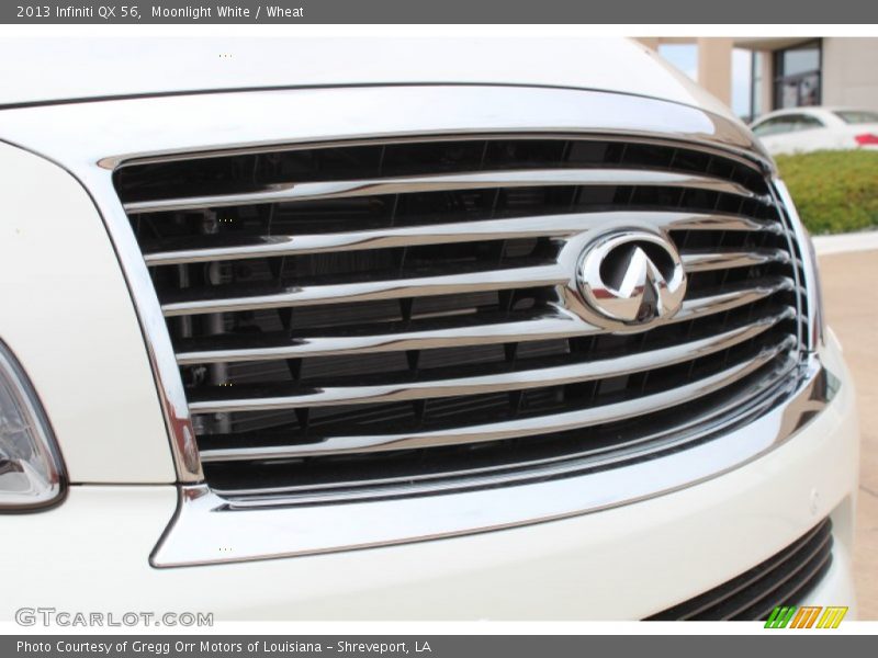 Moonlight White / Wheat 2013 Infiniti QX 56