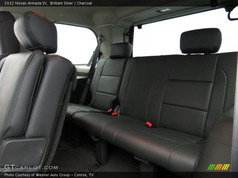 Brilliant Silver / Charcoal 2012 Nissan Armada SV