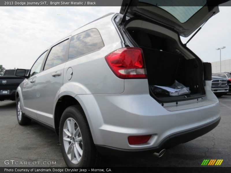 Bright Silver Metallic / Black 2013 Dodge Journey SXT