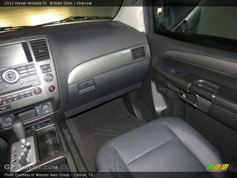 Brilliant Silver / Charcoal 2012 Nissan Armada SV