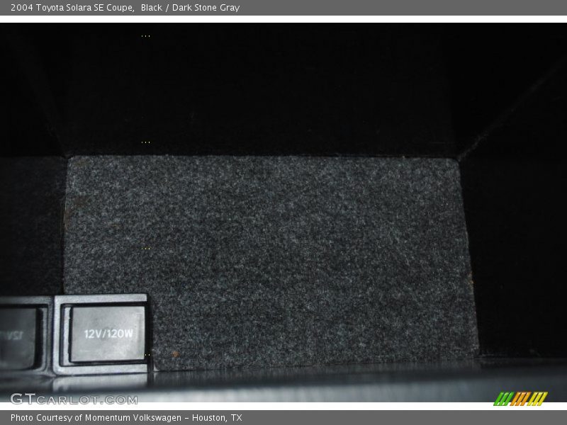 Black / Dark Stone Gray 2004 Toyota Solara SE Coupe