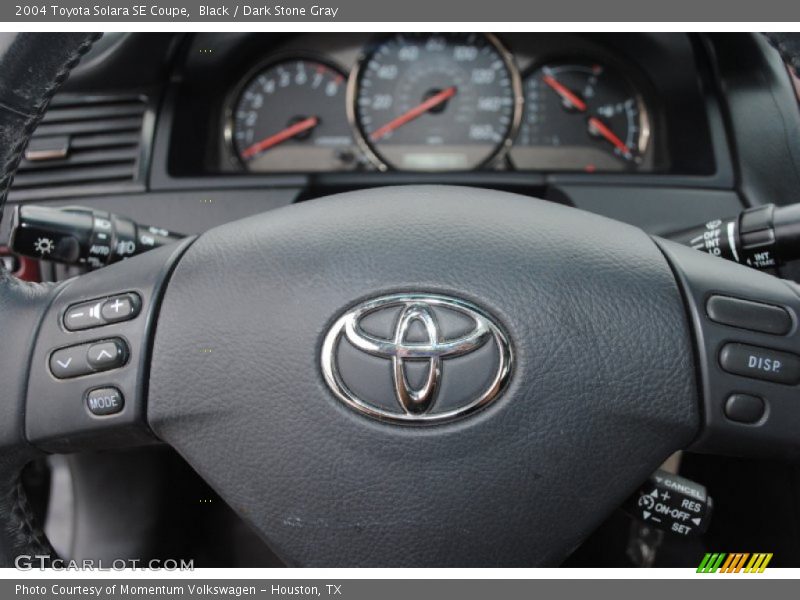 Black / Dark Stone Gray 2004 Toyota Solara SE Coupe