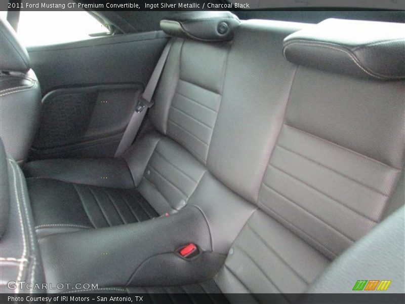Ingot Silver Metallic / Charcoal Black 2011 Ford Mustang GT Premium Convertible