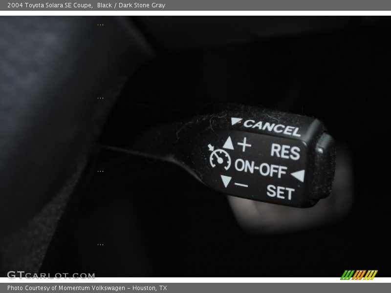 Black / Dark Stone Gray 2004 Toyota Solara SE Coupe