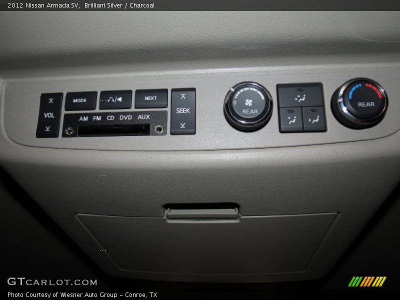 Brilliant Silver / Charcoal 2012 Nissan Armada SV
