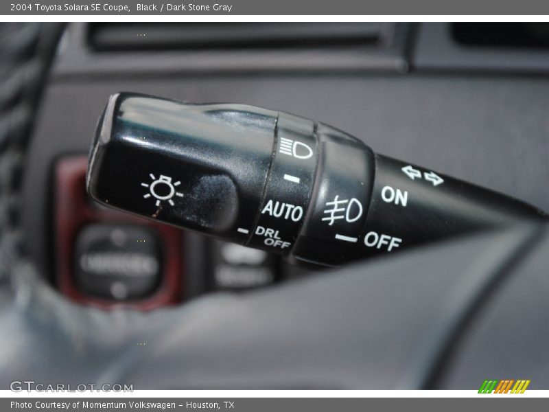 Black / Dark Stone Gray 2004 Toyota Solara SE Coupe