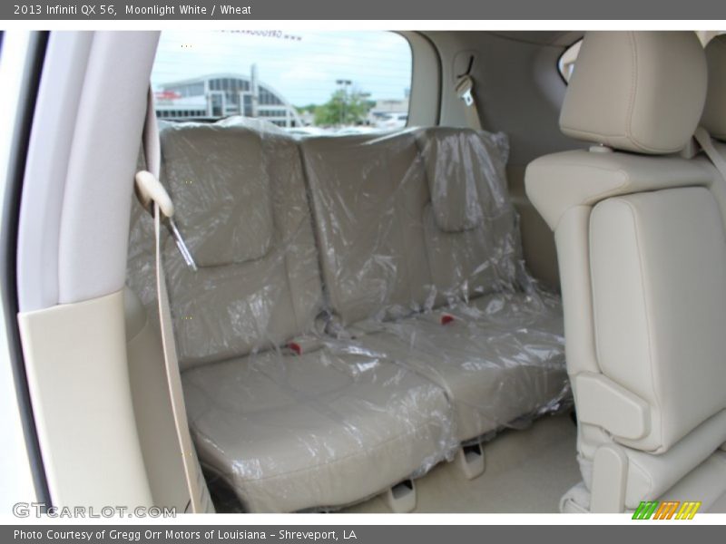 Moonlight White / Wheat 2013 Infiniti QX 56