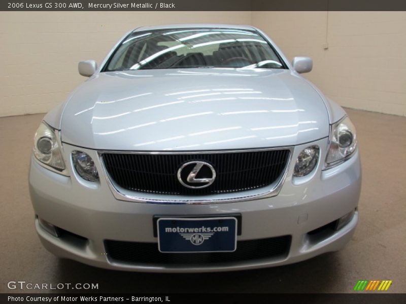 Mercury Silver Metallic / Black 2006 Lexus GS 300 AWD