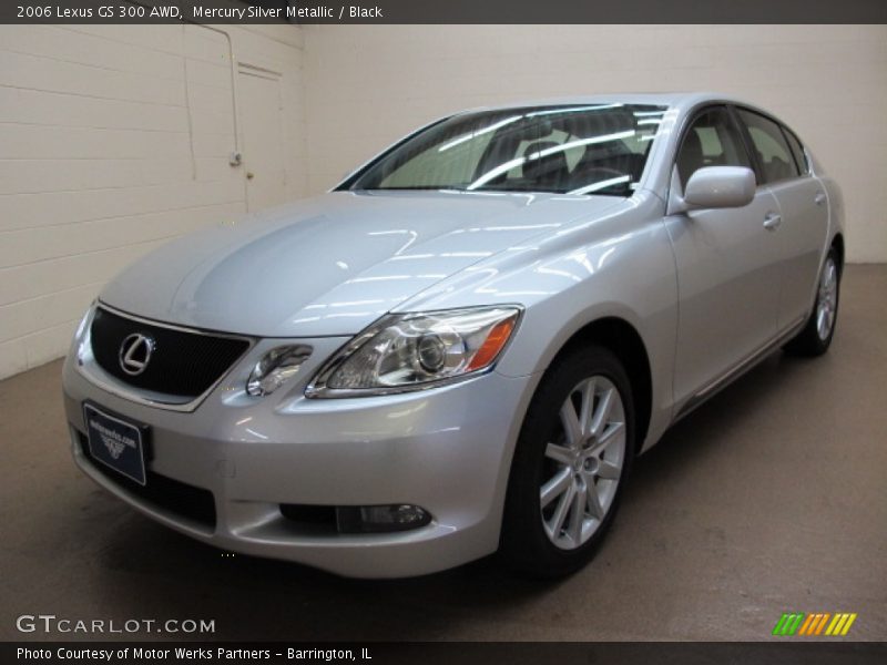 Mercury Silver Metallic / Black 2006 Lexus GS 300 AWD
