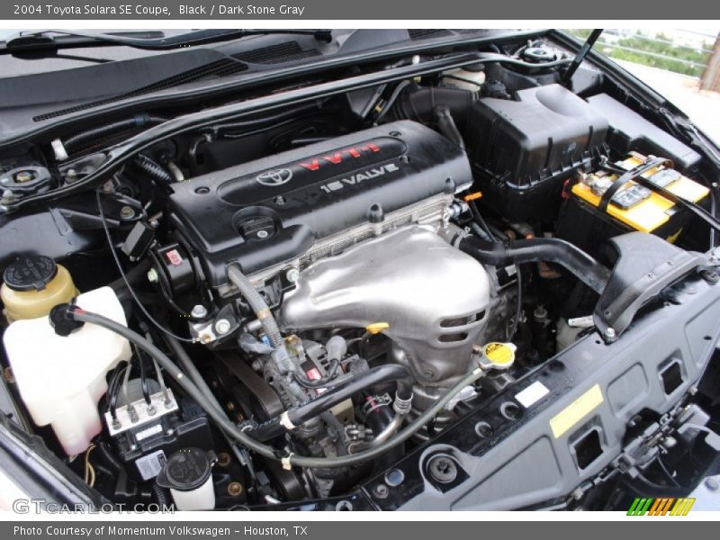 Black / Dark Stone Gray 2004 Toyota Solara SE Coupe