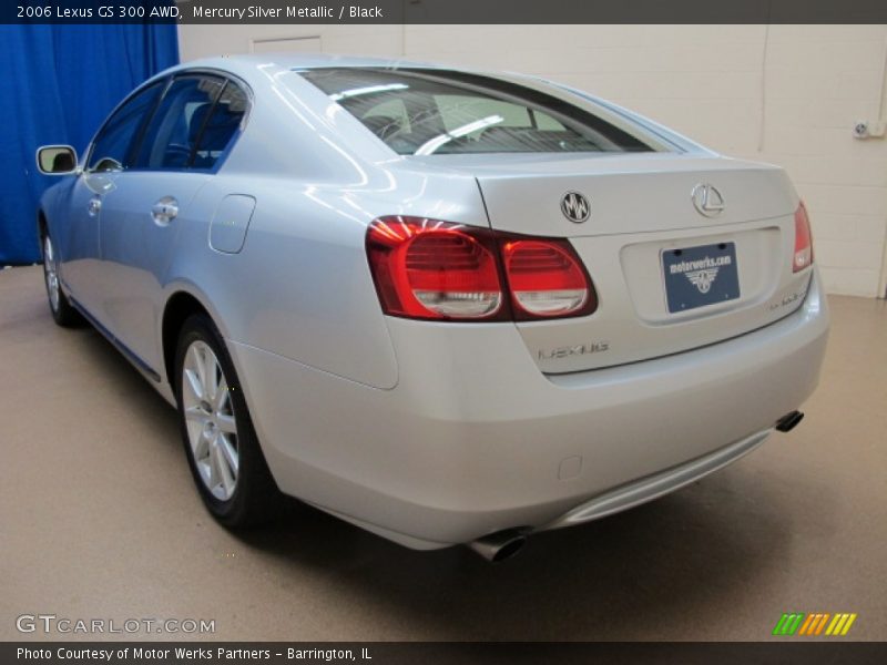 Mercury Silver Metallic / Black 2006 Lexus GS 300 AWD