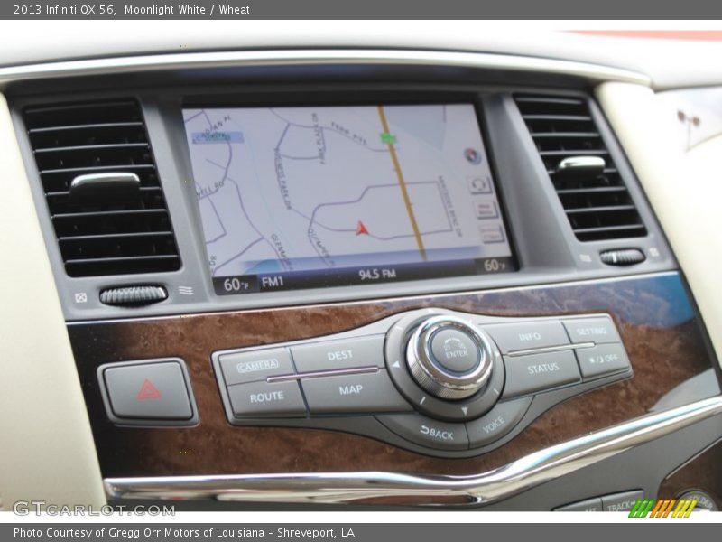 Navigation of 2013 QX 56