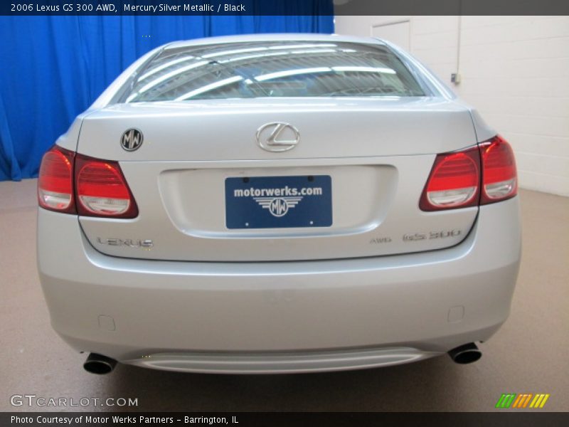 Mercury Silver Metallic / Black 2006 Lexus GS 300 AWD