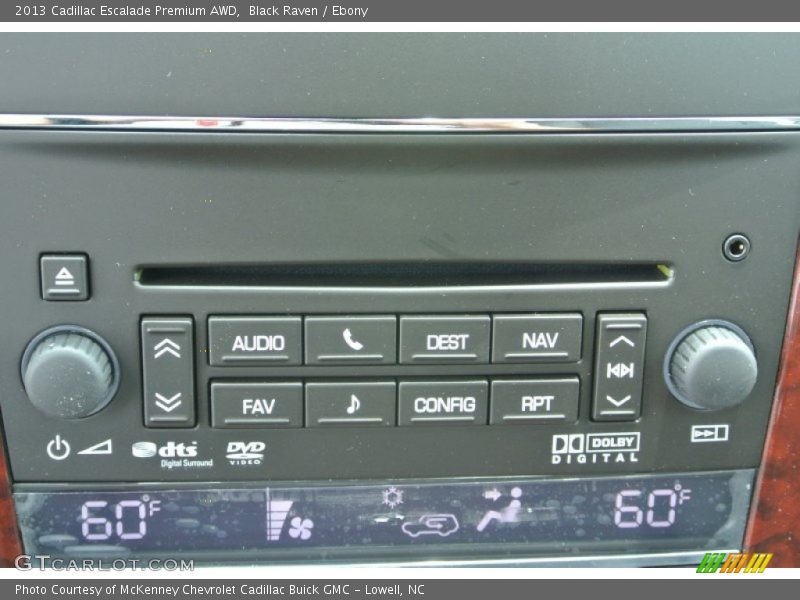 Controls of 2013 Escalade Premium AWD