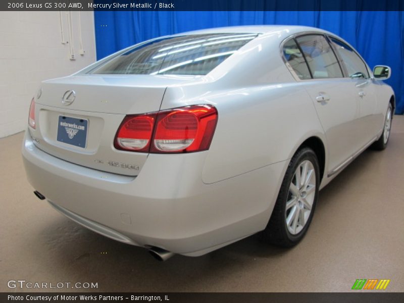Mercury Silver Metallic / Black 2006 Lexus GS 300 AWD