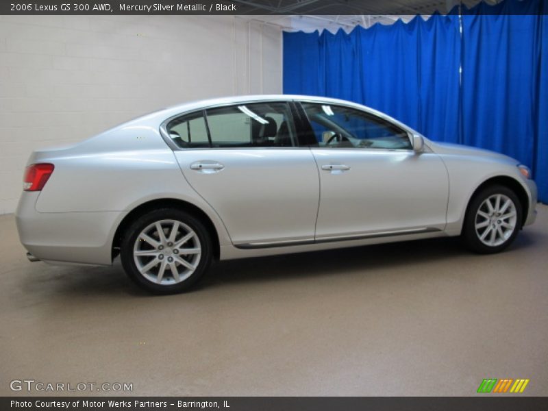 Mercury Silver Metallic / Black 2006 Lexus GS 300 AWD
