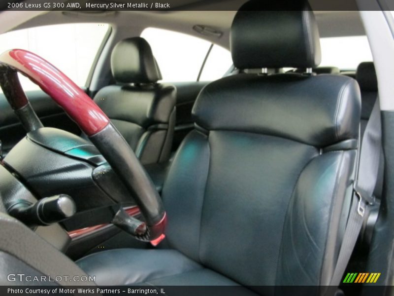 Mercury Silver Metallic / Black 2006 Lexus GS 300 AWD