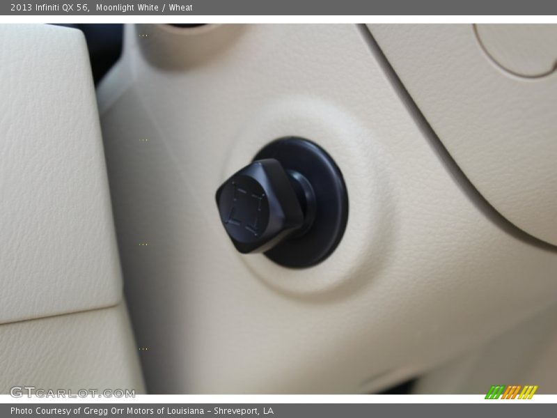 Moonlight White / Wheat 2013 Infiniti QX 56