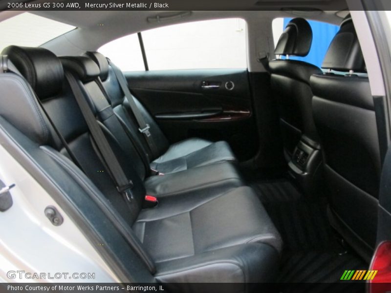 Mercury Silver Metallic / Black 2006 Lexus GS 300 AWD