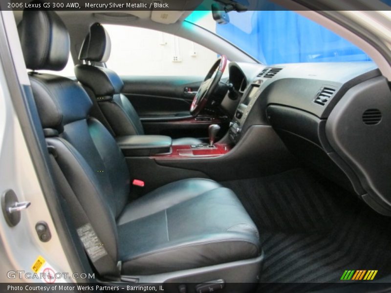 Mercury Silver Metallic / Black 2006 Lexus GS 300 AWD