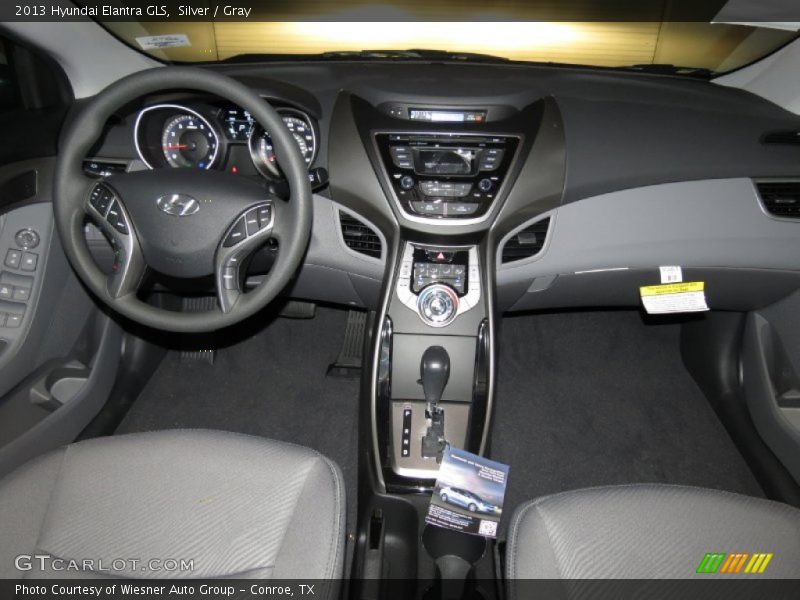 Silver / Gray 2013 Hyundai Elantra GLS