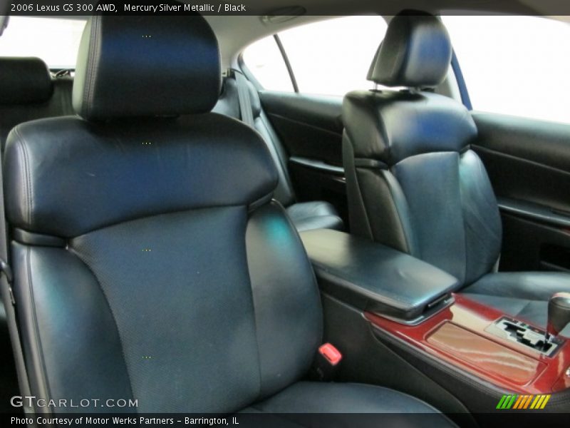 Mercury Silver Metallic / Black 2006 Lexus GS 300 AWD