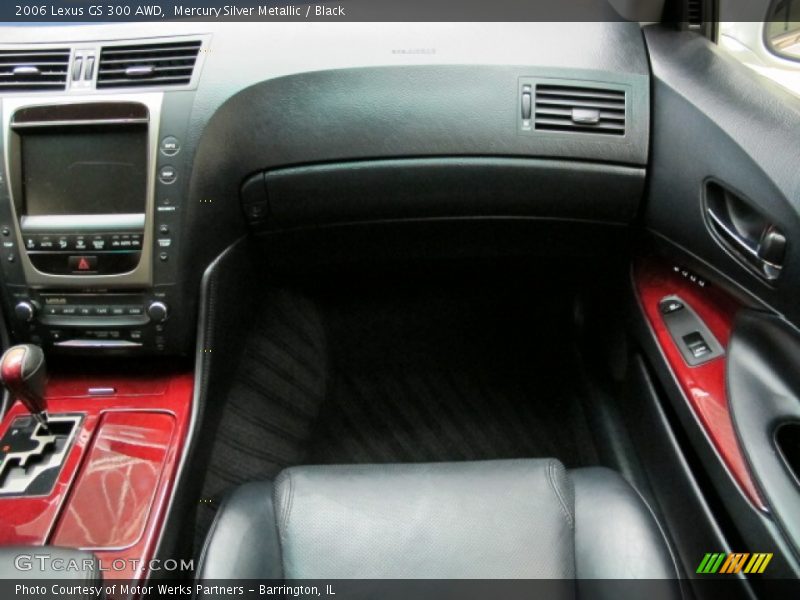 Mercury Silver Metallic / Black 2006 Lexus GS 300 AWD