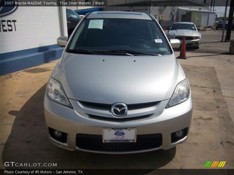 True Silver Metallic / Black 2007 Mazda MAZDA5 Touring
