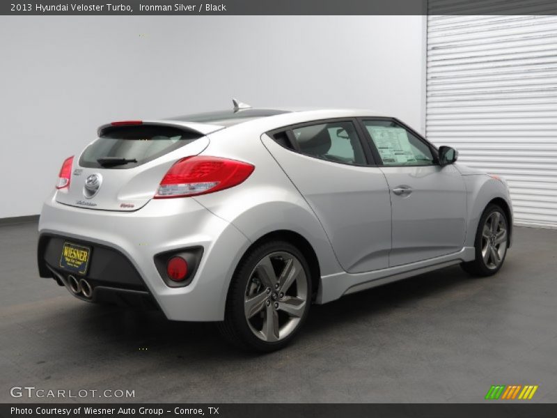 Ironman Silver / Black 2013 Hyundai Veloster Turbo