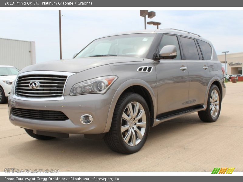 Front 3/4 View of 2013 QX 56