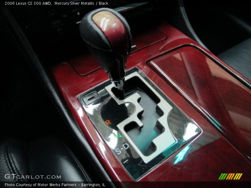 Mercury Silver Metallic / Black 2006 Lexus GS 300 AWD