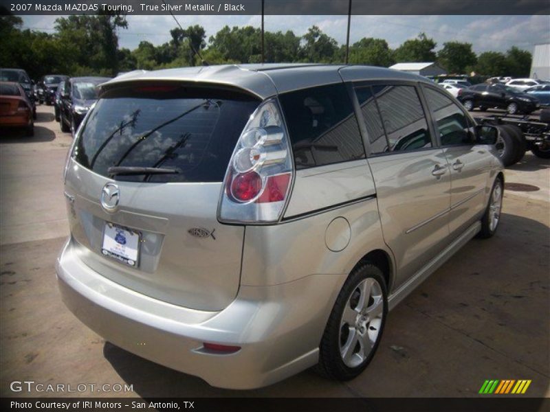 True Silver Metallic / Black 2007 Mazda MAZDA5 Touring