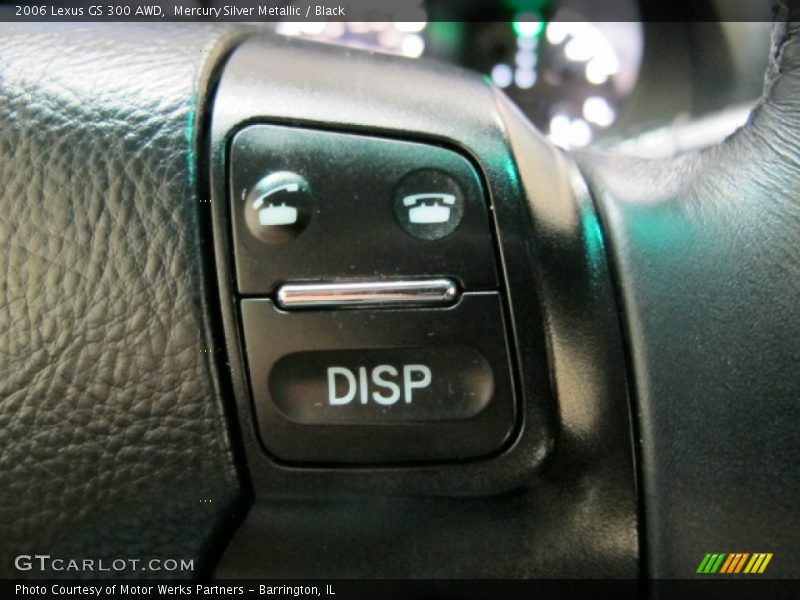 Mercury Silver Metallic / Black 2006 Lexus GS 300 AWD