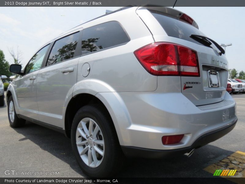 Bright Silver Metallic / Black 2013 Dodge Journey SXT