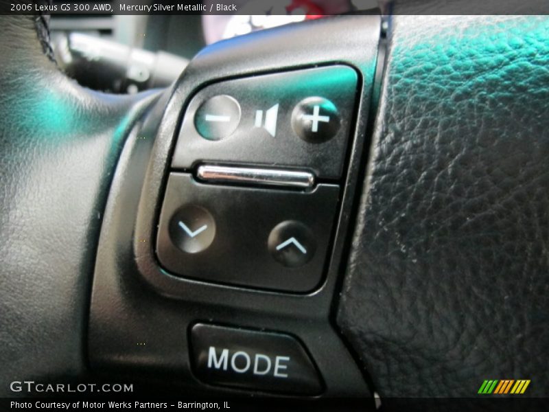 Mercury Silver Metallic / Black 2006 Lexus GS 300 AWD