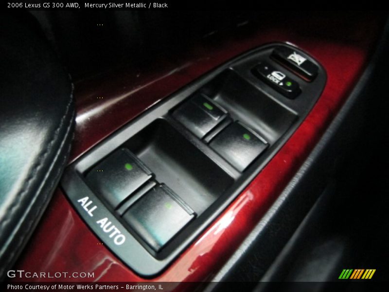 Mercury Silver Metallic / Black 2006 Lexus GS 300 AWD