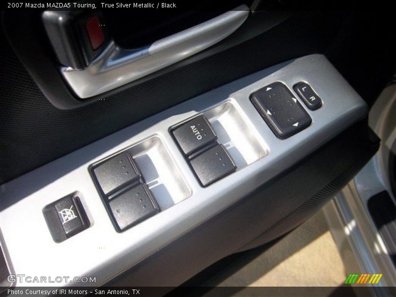 True Silver Metallic / Black 2007 Mazda MAZDA5 Touring